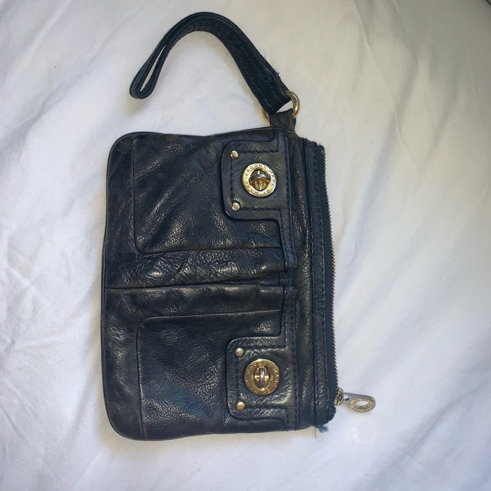 Marc Jacobs Vintage Dark Blue Clutch Small Purse